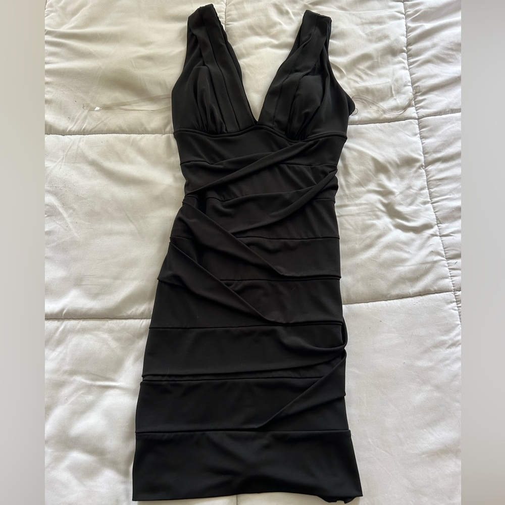 Emerald Sundae, extra small, black bodycon dress